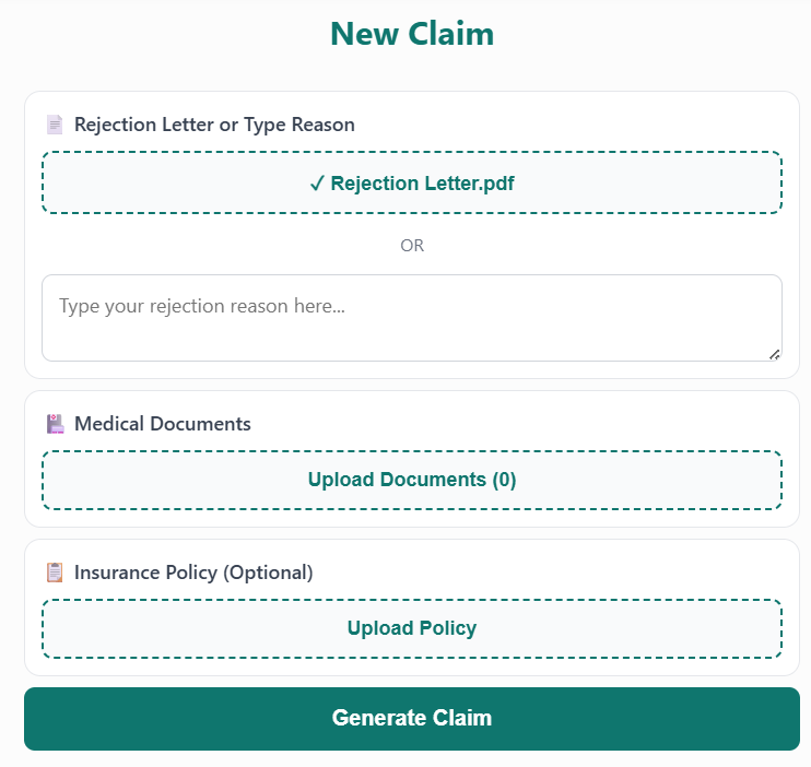 How it works - Upload your documents
